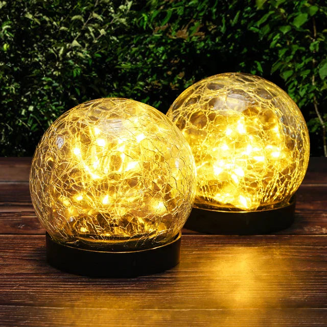 Enhanced Product Title: "Farbwechselnde Solar-Gartenleuchte im Kugel-Design – Energiesparende Außenbeleuchtung für Garten, Terrasse und Balkon" 

This title includes relevant keywords while providing more detail about the product's features and uses, whic