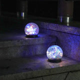 Enhanced Product Title: "Farbwechselnde Solar-Gartenleuchte im Kugel-Design – Energiesparende Außenbeleuchtung für Garten, Terrasse und Balkon" 

This title includes relevant keywords while providing more detail about the product's features and uses, whic