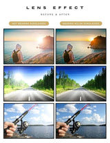 Photochromic Sunglasses – UV400 Polarized Lenses, Lightweight Alloy & Unisex