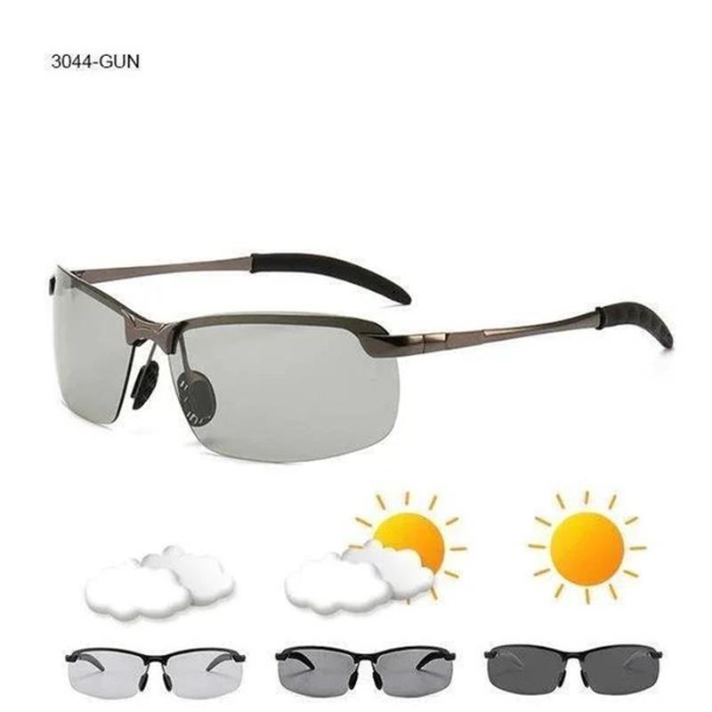 Photochromic Sunglasses – UV400 Polarized Lenses, Lightweight Alloy & Unisex