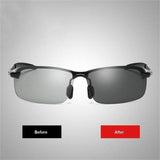 Photochromic Sunglasses – UV400 Polarized Lenses, Lightweight Alloy & Unisex