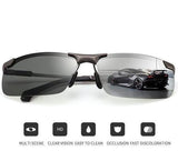 Photochromic Sunglasses – UV400 Polarized Lenses, Lightweight Alloy & Unisex