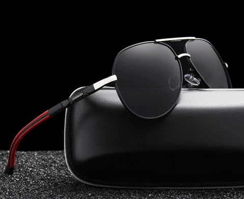 Polarized Aviator Sunglasses – UV400, Anti-Glare Metal Frame, Unisex