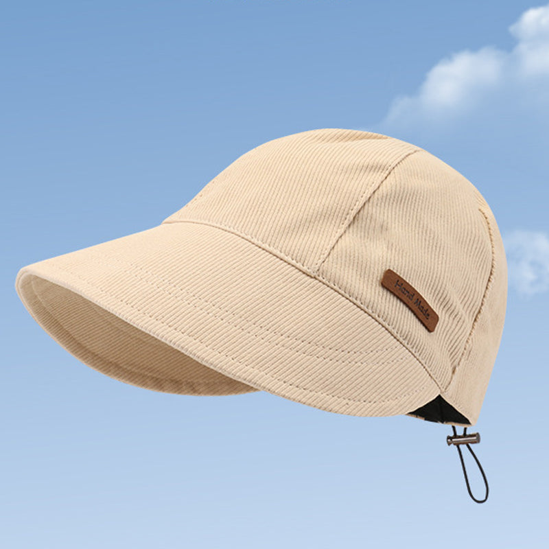 Unisex Foldable Sun Hat – UV Protection, Wide Brim & Breathable Cotton