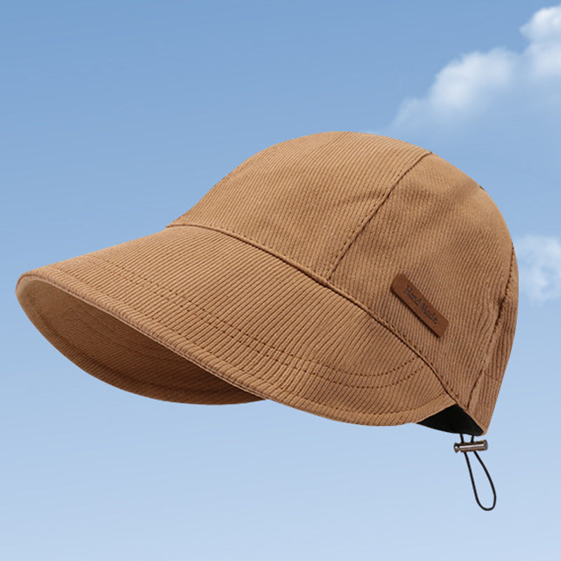 Unisex Foldable Sun Hat – UV Protection, Wide Brim & Breathable Cotton
