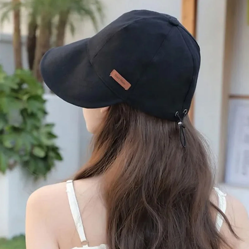 Unisex Foldable Sun Hat – UV Protection, Wide Brim & Breathable Cotton