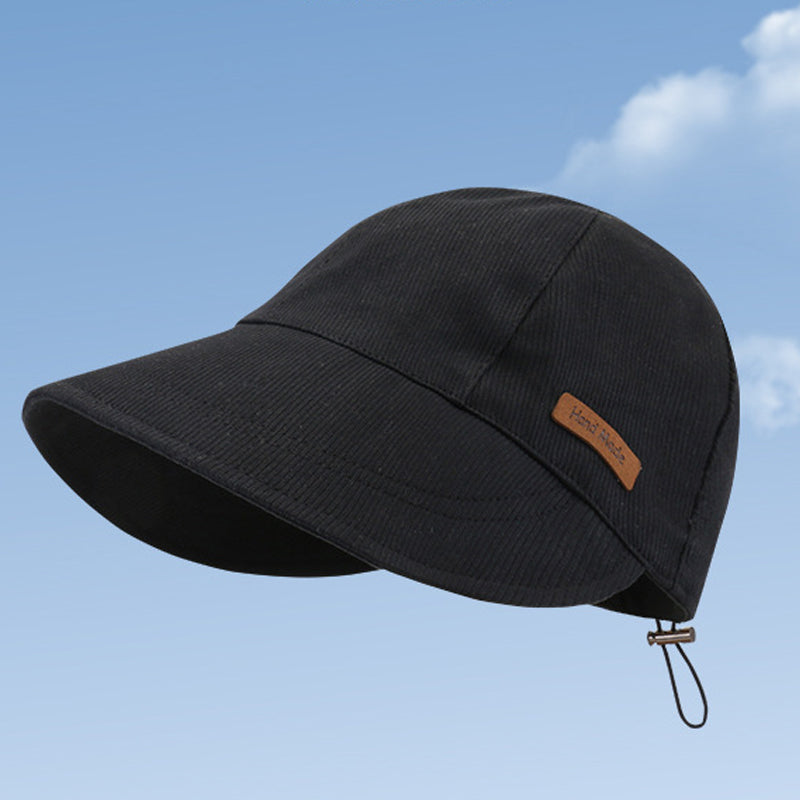 Unisex Foldable Sun Hat – UV Protection, Wide Brim & Breathable Cotton
