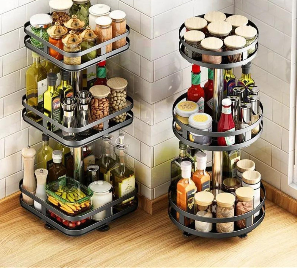TwistRack 360° – Rotating Storage Rack