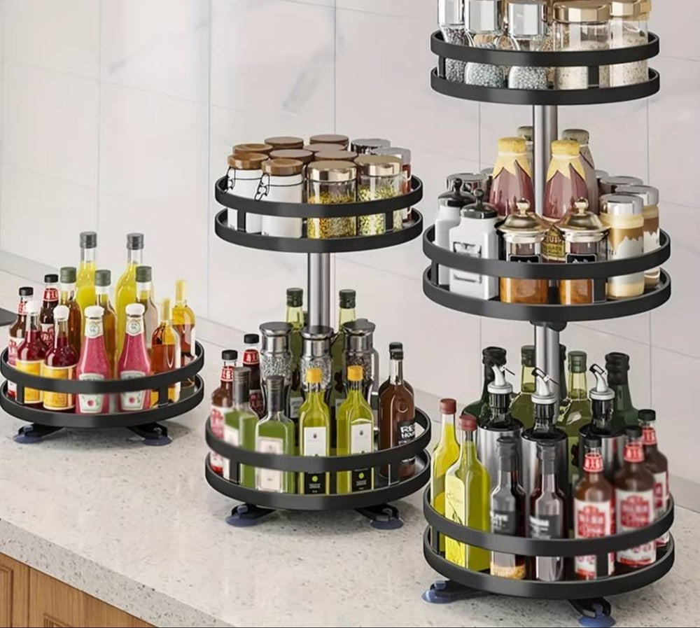 TwistRack 360° – Rotating Storage Rack