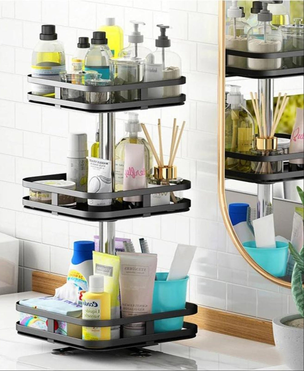 TwistRack 360° – Rotating Storage Rack