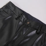 Lars – Skinny Fit Elastic Leather Pants for Men