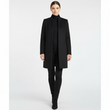 Stand-up collar coat - Valentina