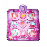 Kids Interactive Dance Mat – Bluetooth, 4 Game Modes, 6 Levels & LED Lights