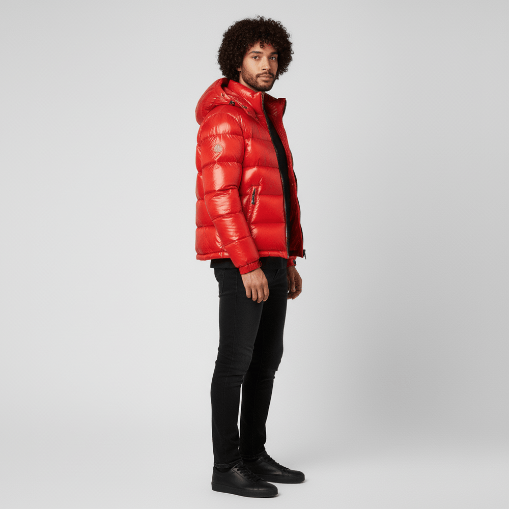 Tommy - Quilted Jacket with Glossy Finish - 4