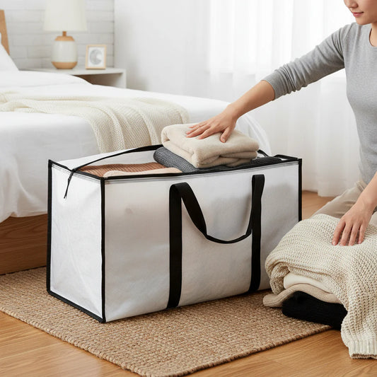 Storage Bags – Heavy Duty, Waterproof & Reusable Moving Tote