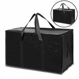 Storage Bags Heavy Duty Moving Tote Waterproof Zipper Organizer