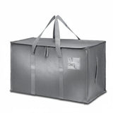 Storage Bags Heavy Duty Moving Tote Waterproof Zipper Organizer
