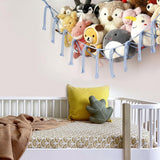 Hanging Toy Storage Hammock Macrame Organizer Stuffed Animals Decor