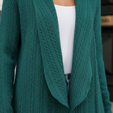 Cardigan with Open Front - Brigitte