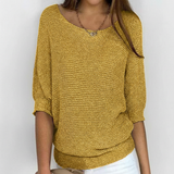 Sweater with Batwing Sleeves - Gabriele - 2