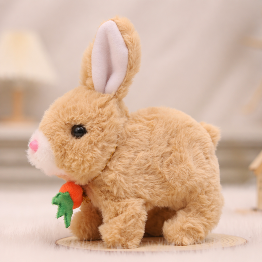 Interactive Bunny Toy – Stuffed Animal, Sound & Moving Features