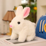 Stuffed Animal Bunny Toy Interactive Rabbit Toy Sound Moving