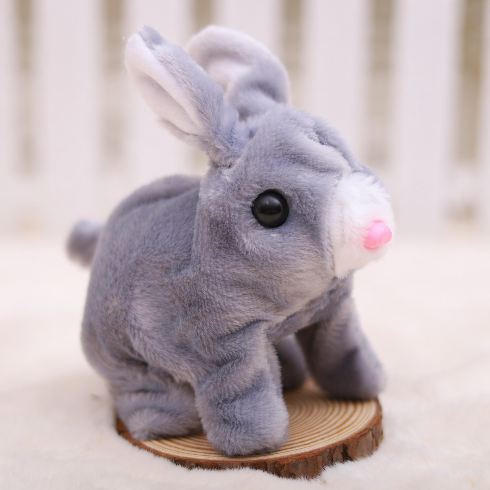Stuffed Animal Bunny Toy Interactive Rabbit Toy Sound Moving