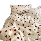 Optimized Product Title: "Herzmuster Bettwäsche-Set für ein gemütliches Schlafzimmer | Hochwertige Baumwolle | 2-teiliges Set" 

This title includes relevant keywords, highlights the material, and specifies that it's a two-piece set, making it more appeal