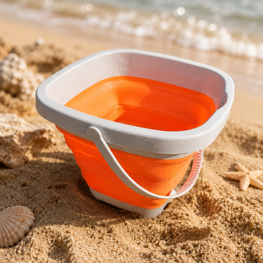 Sand Bucket Play Set – Foldable, Beach & Outdoor Kids Toy