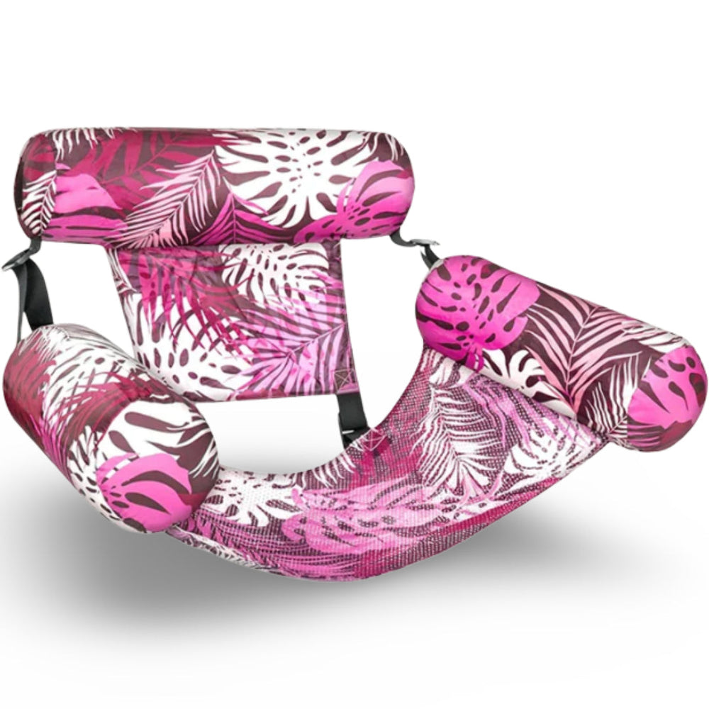 Inflatable Pool Lounger Chair – Floating Design, Foldable Storage & Summer Use