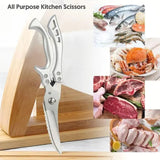 BowLift | Super strong kitchen scissors – stainless steel & effortless cutting