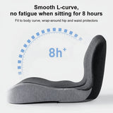Seat Cushion Back Support Memory Foam Chair Pad