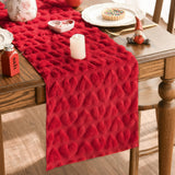 Table Runner Modern Design Dining Table Decor Home