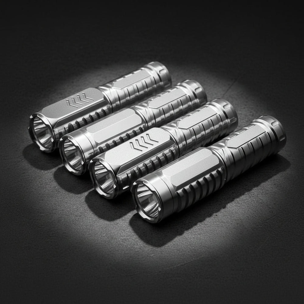 Flashlight LED Tactical Rechargeable Aluminum Torch Outdoor Use