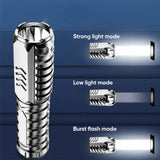 Flashlight LED Tactical Rechargeable Aluminum Torch Outdoor Use