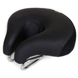 BowLift | Noseless Bicycle Saddle Mountain Bike Thick Soft Padding (Black)