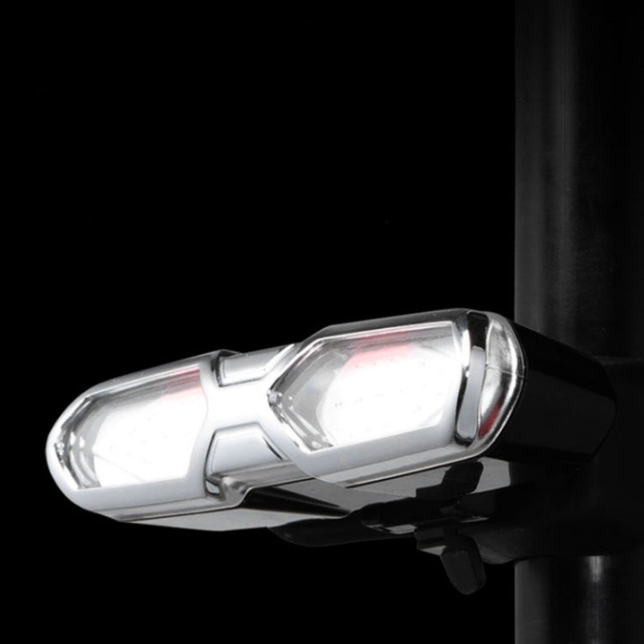 Wireless Bike Turn Signals – 100 Lumen LED, Remote Control & USB Rechargeable