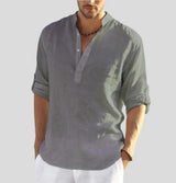 Hugo – Luxurious Men's Linen Shirt