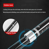 Aluminum Telescopic Trekking Poles – Adjustable 110-130cm, EVA Grip, 5-Section
