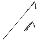 Aluminum Telescopic Trekking Poles – Adjustable 110-130cm, EVA Grip, 5-Section