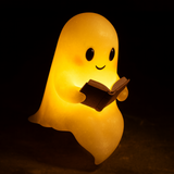 Table Lamp Ghost Night Light Warm LED Bedside Decor
