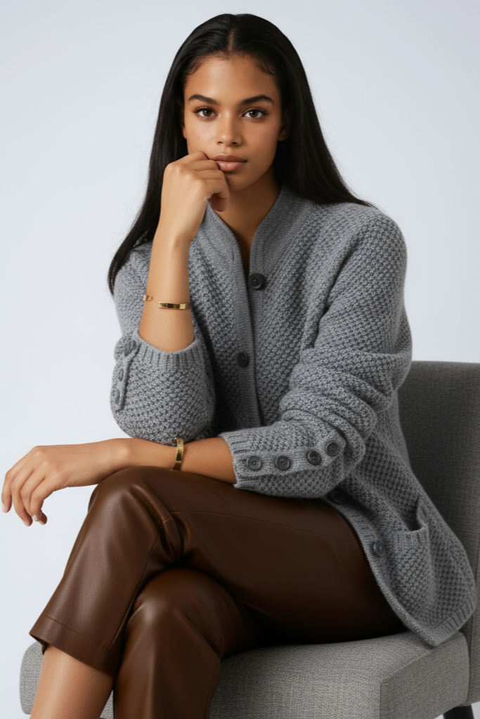 Women's Fitted Pocket Jacket – Marlena