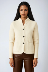 Women's Fitted Pocket Jacket – Marlena