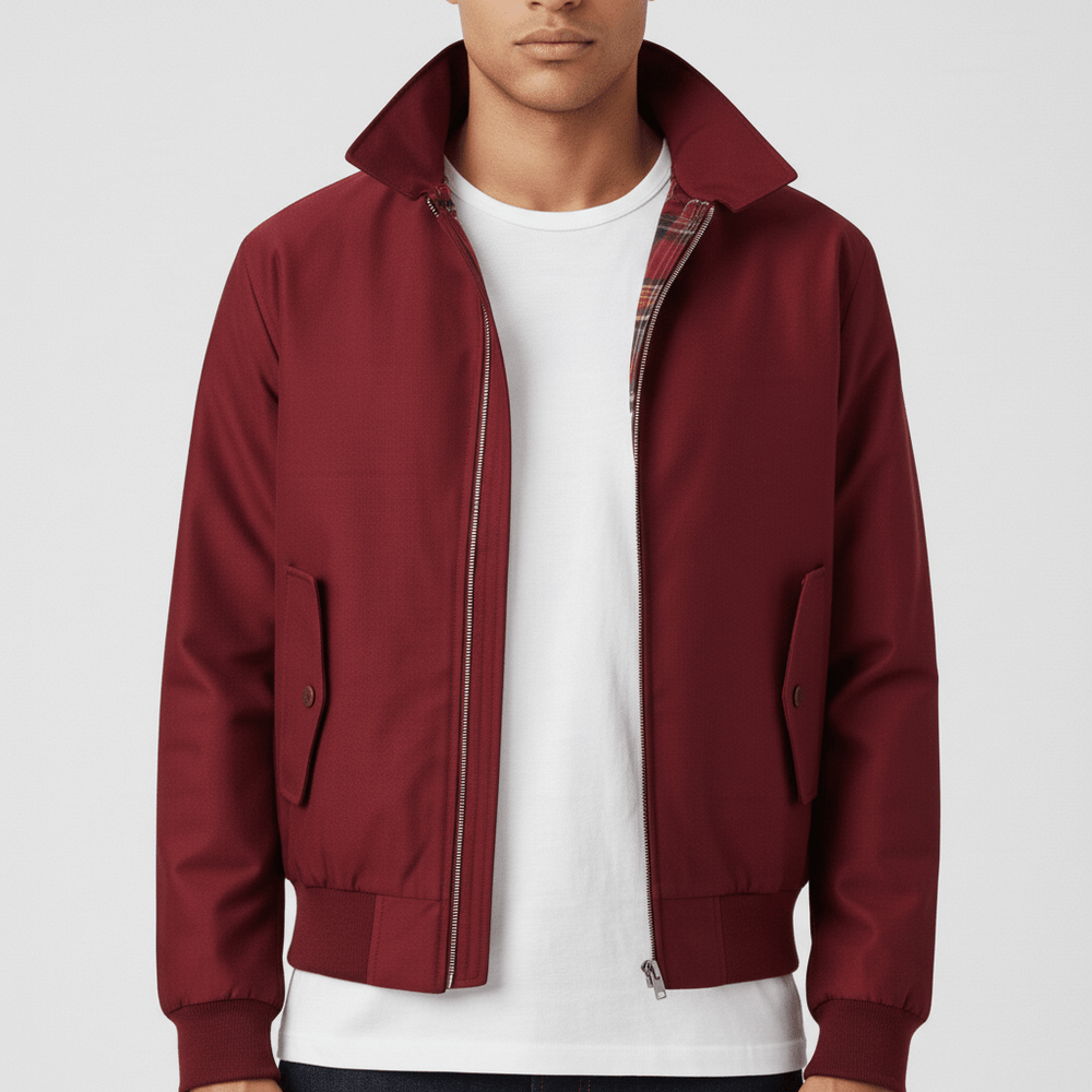 Michael - Fitted Harrington Jacket - 10