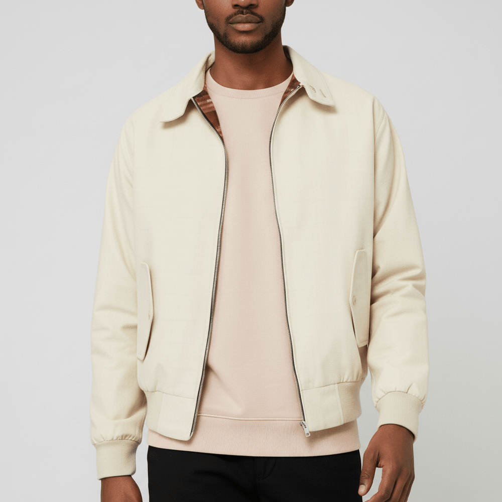 Michael - Fitted Harrington Jacket - 12