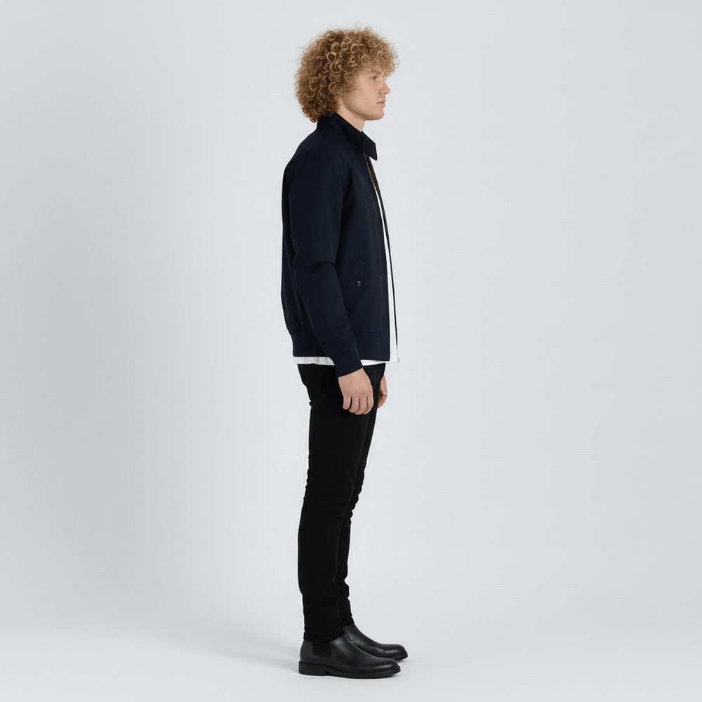 Michael - Fitted Harrington Jacket - 8