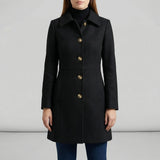 Fitted A-Line Coat - Cecile - 4
