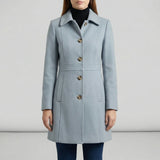 Fitted A-Line Coat - Cecile - 5