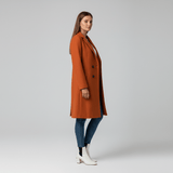 Fitted Long Coat - Leni - 2