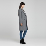Fitted Long Coat - Leni - 8